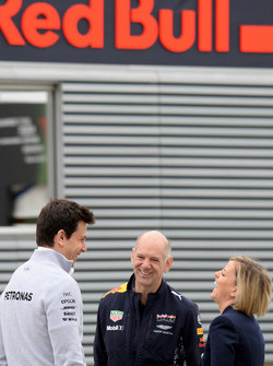 tot, Adrian Newey, Red Bull Racing and Susie Wolff