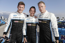 Nicky Catsburg, Thed Björk, Nestor Girolami, Polestar Cyan Racing, Volvo S60 Polestar après le MAC3