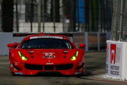 #62 Risi Competizione Ferrari 488 GTE: Toni Vilander, Giancarlo Fisichella