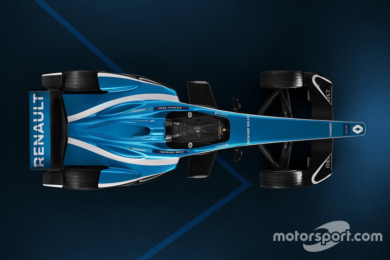 Nueva decoración de Renault e.Dams