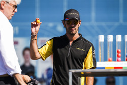 Jean-Eric Vergne, Techeetah, lors du tirage au sort pour les qualifications