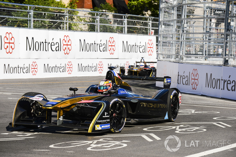 Jean-Eric Vergne, Techeetah, y Stéphane Sarrazin, Techeetah