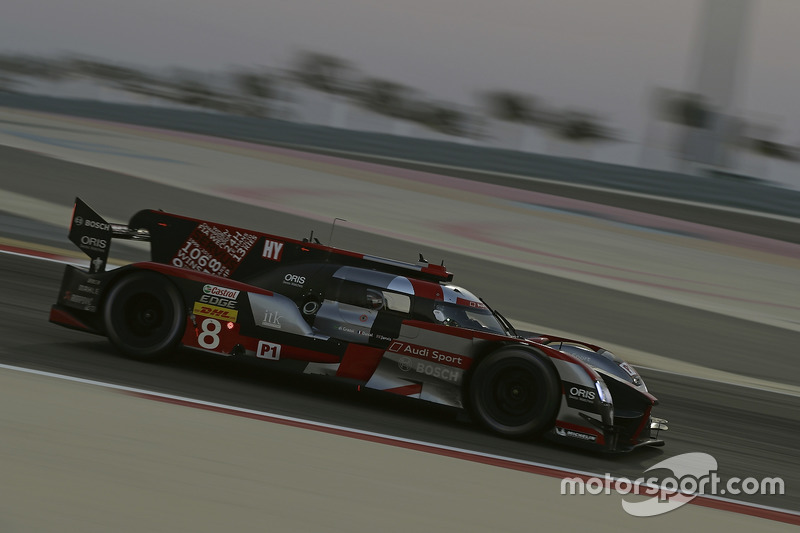 #8 Audi Sport Team Joest, Audi R18: Lucas di Grassi, Loic Duval, Oliver Jarvis