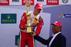 Ganador de la carrrera Mick Schumacher