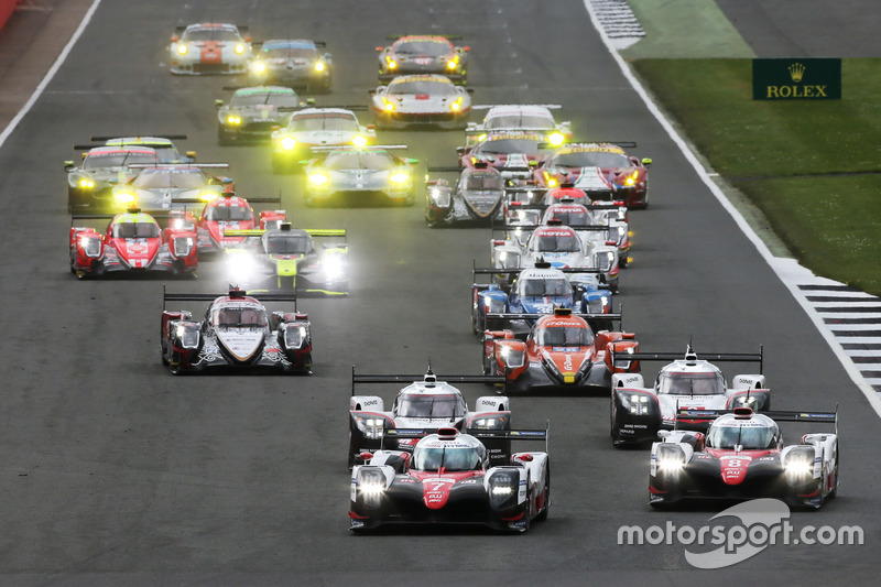 The start of the race