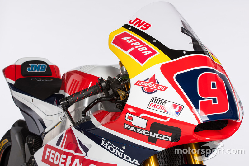 La moto de Jorge Navarro, Federal Oil Gresini Moto2