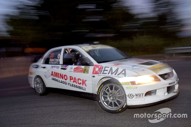 Mattonen, Giulia Taglienti, Mitsubishi Lancer evo X, Winners Rally Team