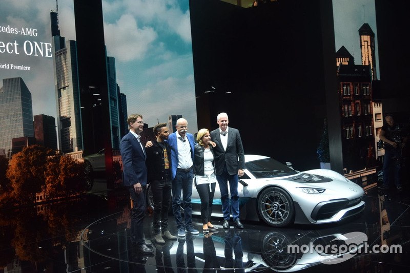 Presentazione con Lewis Hamilton