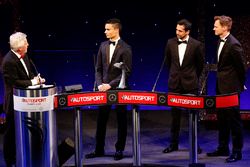 Pascal Wehrlein accepts the Rookie of the Year award