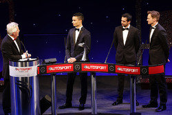 Pascal Wehrlein accepts the Rookie of the Year award