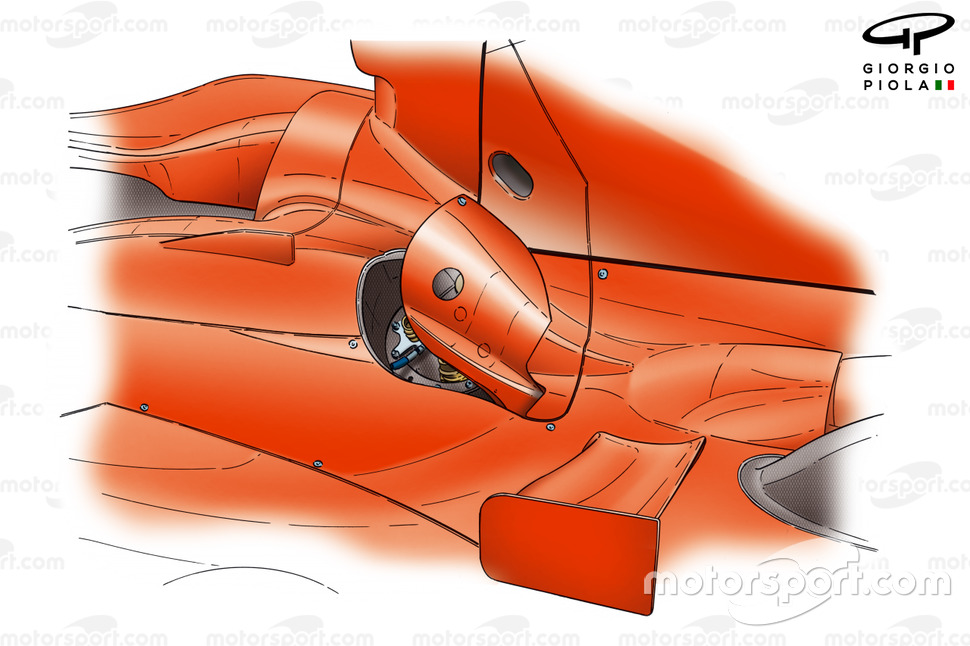 Ferrari F2004 fuel cap