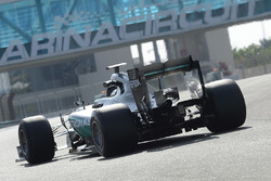 Pascal Wehrlein, Mercedes AMG F1 testing the new 2017 Pirelli tyres