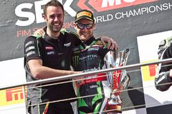 Podium : le vainqueur Jonathan Rea, Kawasaki Racing