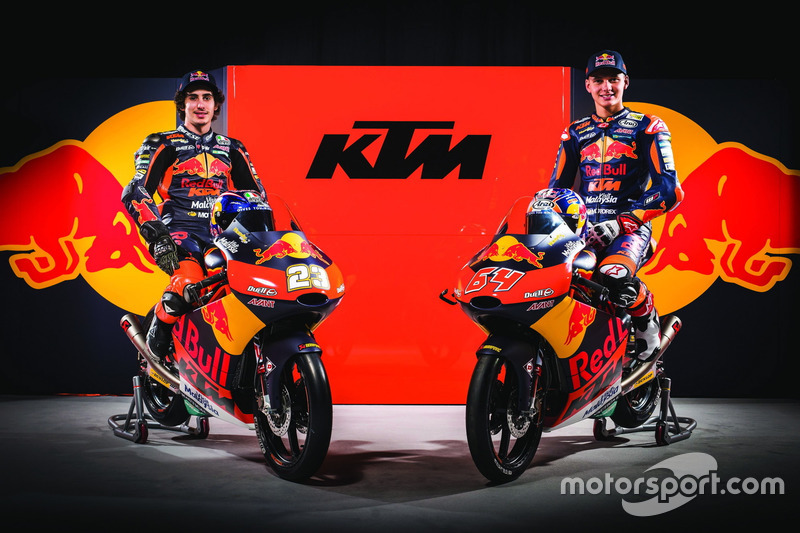 Niccolo Antonelli, Red Bull KTM Ajo; Bo Bendsneyder, Red Bull KTM Ajo