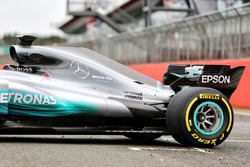 Mercedes AMG F1 W08 Hybrid rear detail