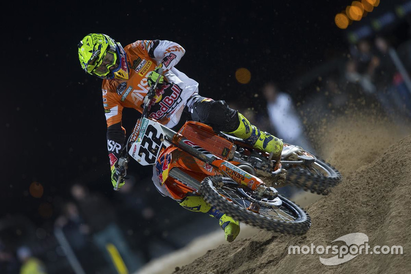 Il vincitore di Gara 2 Tony Cairoli, Red Bull KTM Factory Racing