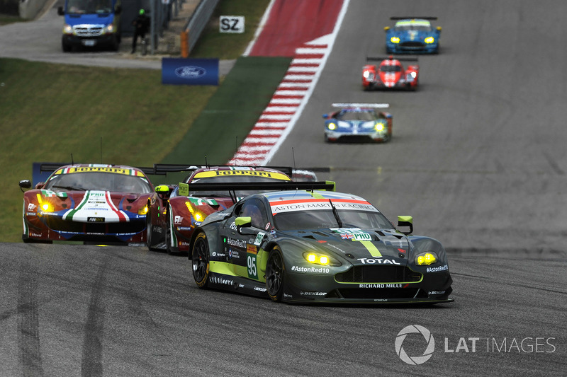 #95 Aston Martin Racing Aston Martin Vantage: Nicki Thiim, Marco Sorensen