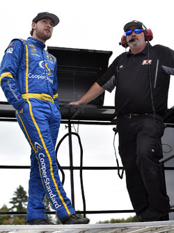 Chase Briscoe, Brad Keselowski Racing Ford and Mike Hillman Jr