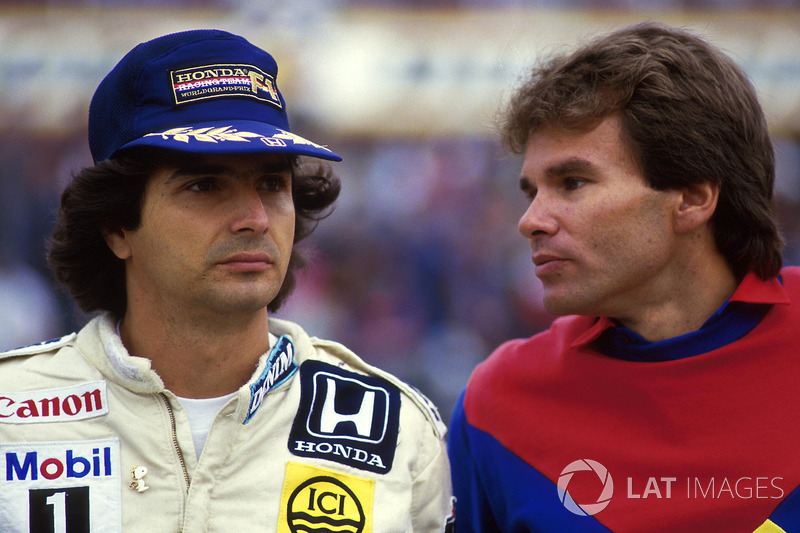 Nelson Piquet, Williams met Peter Windsor, Williams