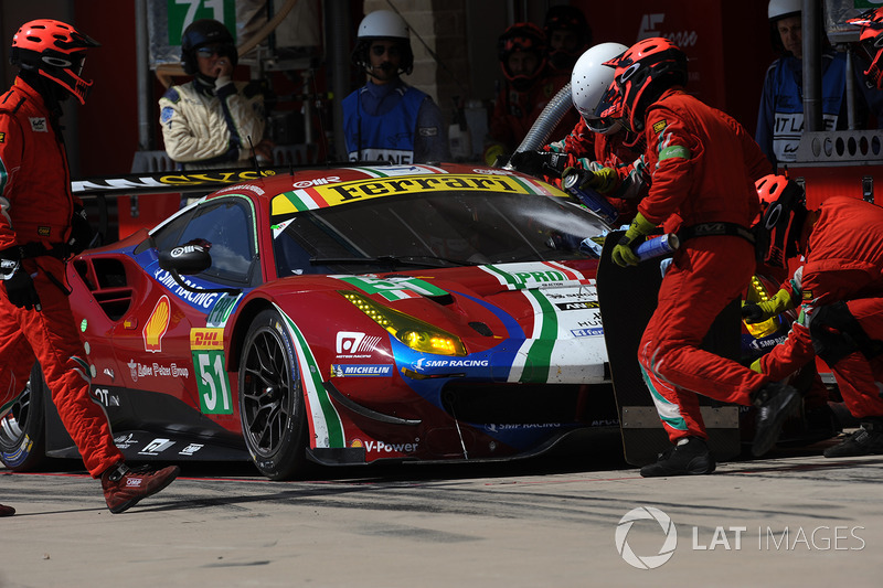 #51 AF Corse Ferrari 488 GTE: James Calado, Alessandro Pier Guidi