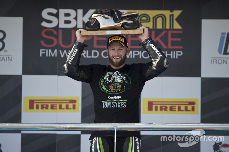 Tom Sykes, Kawasaki Racing, ganador Jerez, 2013