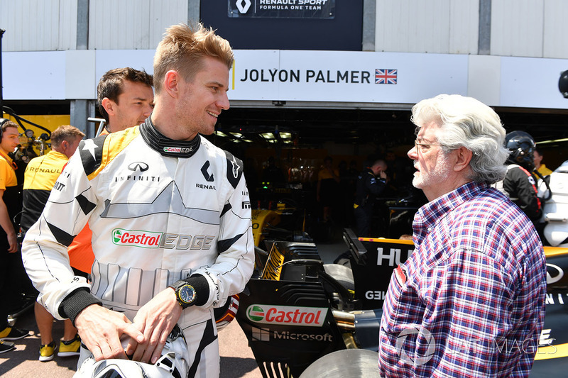 Nico Hulkenberg, Renault Sport F1 Team RS17 ve George Lucas