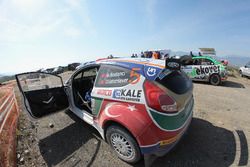 #14 Murat Bostancı, Onur Vatansever, Ford Fiesta R5, Castrol Ford Team Türkiye