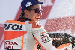 Podium: second place Marc Marquez, Repsol Honda Team