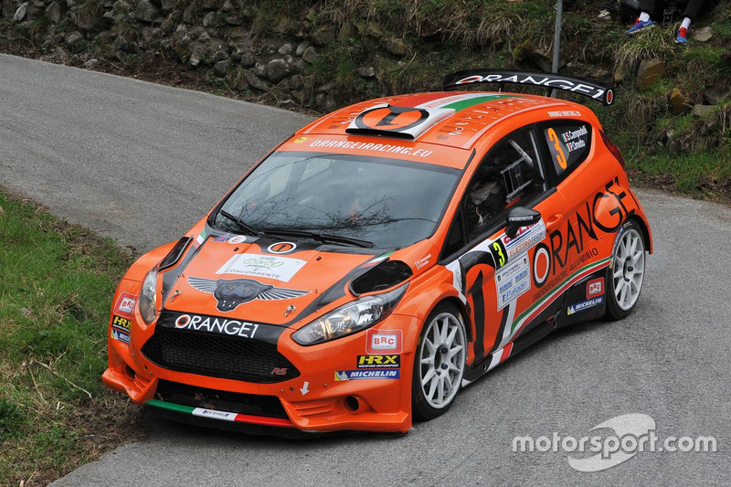 Simone Campedelli, Pietro Elia Ometto, Ford Fiesta R5, Orange1 Racing