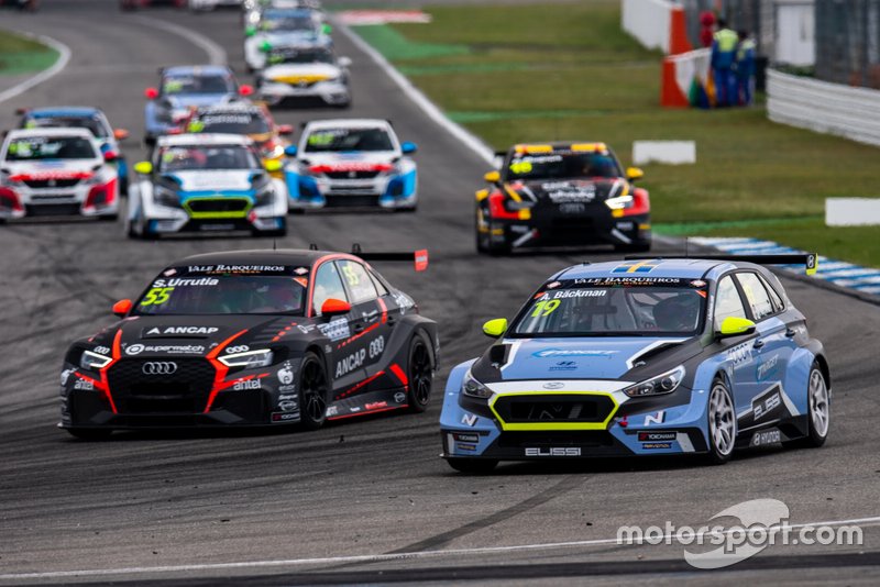 Santiago Urrutia, Team WRT Audi RS 3 LMS, Andreas Bäckman, Target Competition Hyundai i30 N TCR