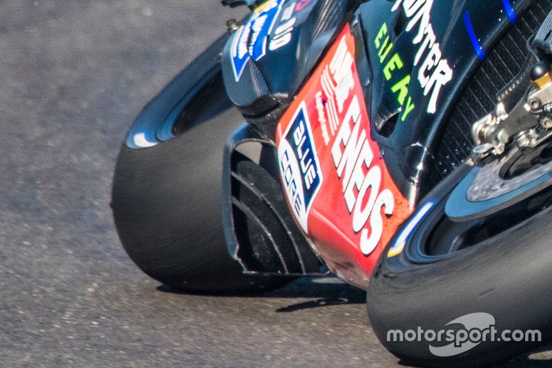 Yamaha Factory Racing spoon detail