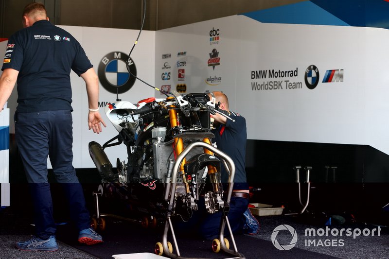 Bike von Markus Reiterberger, BMW Motorrad WorldSBK Team