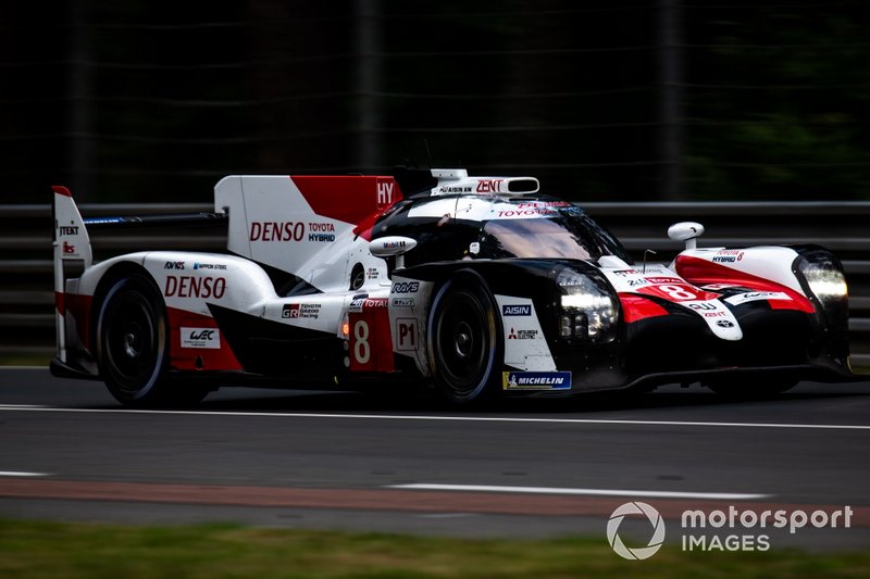 #8 Toyota Gazoo Racing, Toyota TS050 Hybrid: Sebastien Buemi, Kazuki Nakajima, Fernando Alonso