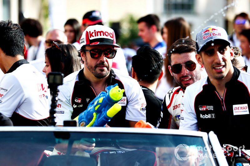 #8 Toyota Gazoo Racing Toyota TS050: Sébastien Buemi, Kazuki Nakajima, Fernando Alonso