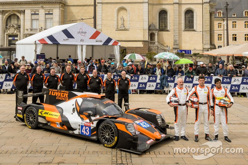 #43 RLR M Sport / Tower Events Oreca 07 Gibson: John Farano, Arjun Maini, Norman Nato