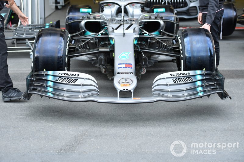 Valtteri Bottas, Mercedes AMG W10 ön kanadı