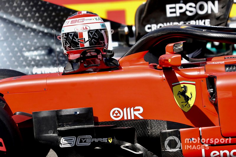Шлем Шарля Леклера, Ferrari SF90