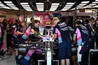 Wagen van Lance Stroll, Racing Point RP19