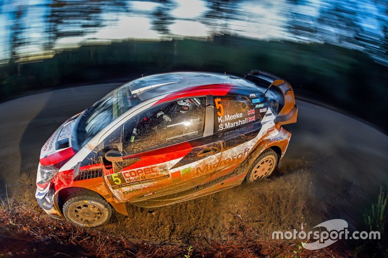Kris Meeke, Sebastian Marshall, Toyota Gazoo Racing WRT Toyota Yaris WRC