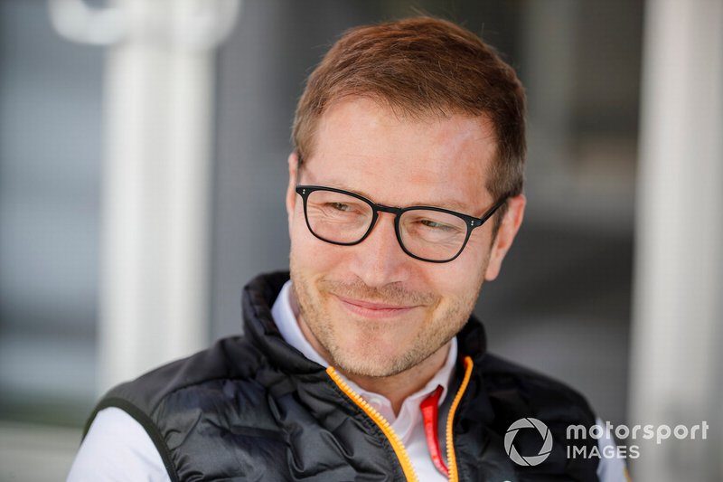 Andreas Seidl, Team Principal, McLaren