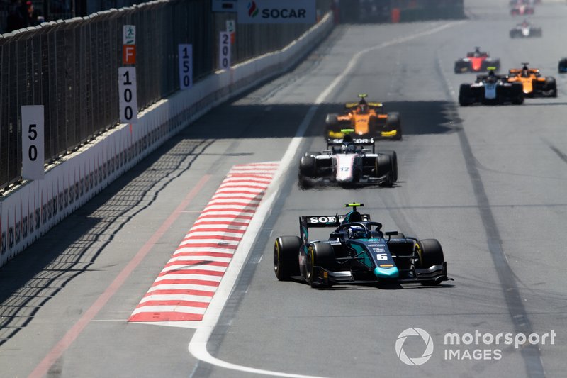 Nicholas Latifi, DAMS e Juan Manuel Correa, SAUBER JUNIOR TEAM BY CHAROUZ
