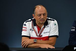 Frederic Vasseur, Sauber, Team Principal, en conférence de presse