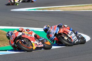 Marc Marquez, Repsol Honda Team, Andrea Dovizioso, Ducati Team