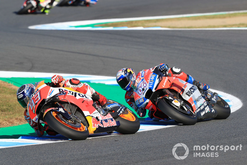 Marc Marquez, Repsol Honda Team, Andrea Dovizioso, Ducati Team