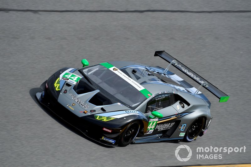 #44 Magnus Racing Lamborghini Huracan GT3, GTD: John Potter, Andy Lally, Spencer Pumpelly