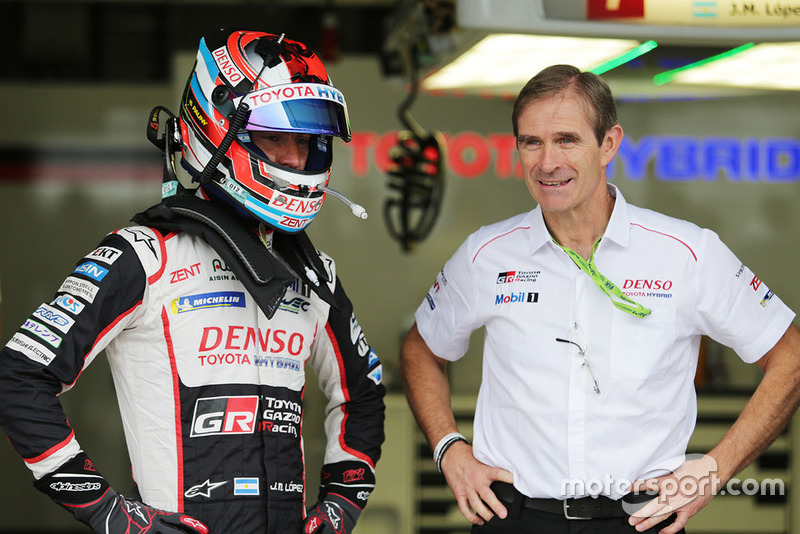 Jose Maria Lopez, Toyota Gazoo Racing y Pascal Vasselon, Toyota Gazoo Racing