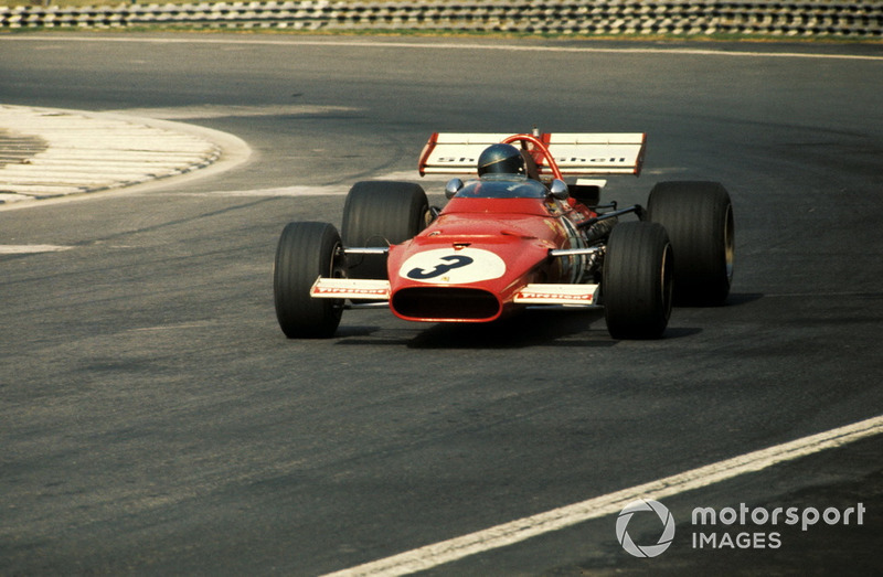 Race winner Jacky Ickx, Ferrari 312B