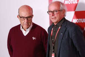 Carmelo Ezpeleta, CEO Dorna Sports, Vito Ippolito, FIM President