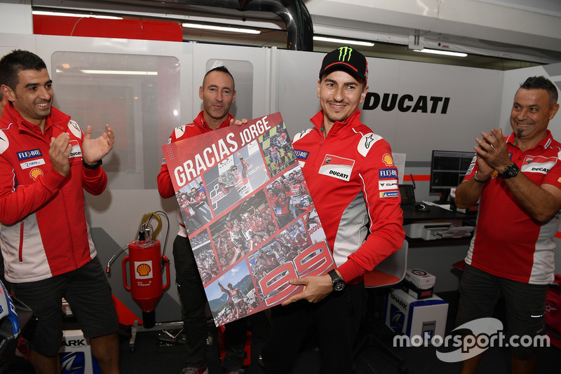 Jorge Lorenzos Abschied von Ducati