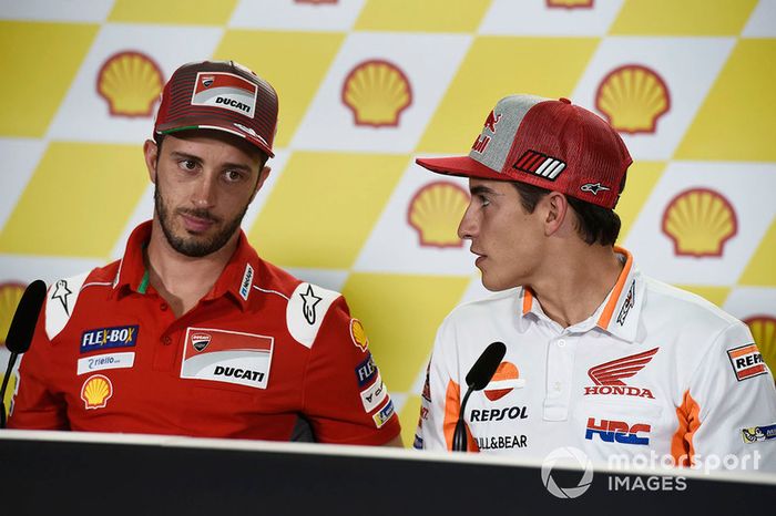 Marc Márquez, Repsol Honda Team, Andrea Dovizioso, Ducati Team